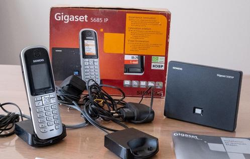 Gigaset S685IP - binnenhuis telefoon, Telecommunicatie, Vaste telefoons | Handsets en Draadloos, Gebruikt, 1 handset, Ophalen