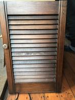 5 Louvredeuren luiken vol hout, Doe-het-zelf en Bouw, Deuren en Vliegenramen, Ophalen, Minder dan 80 cm, Binnendeur, Minder dan 200 cm