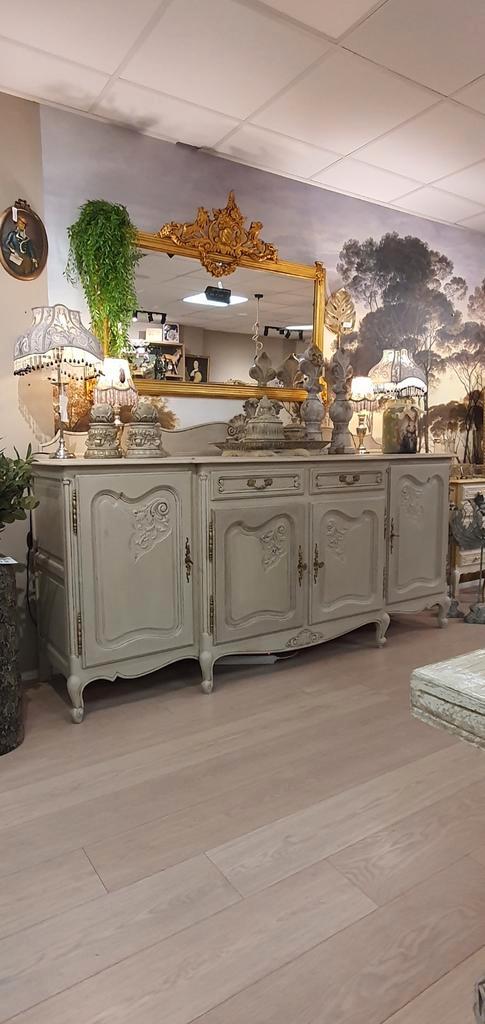Prachtig landelijke gerestyled Queen Ann Dressoir., Antiek en Kunst, Curiosa en Brocante, Ophalen of Verzenden