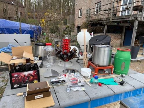 complete kit voor het brouwen van bier (apparatuur van brouw, Hobby en Vrije tijd, Overige Hobby en Vrije tijd, Zo goed als nieuw