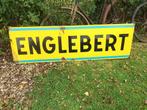 Plaque emaillee ENGLEBERT, Verzamelen, Merken en Reclamevoorwerpen, Ophalen, Gebruikt