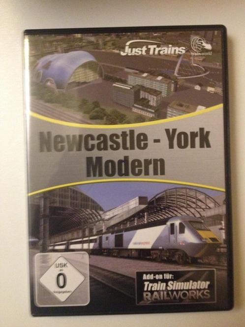Newcastle - York Modern (Addon voor Train Simulator)(PC DVD), Consoles de jeu & Jeux vidéo, Jeux | PC, Comme neuf, Simulation