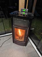 Goedwerkende pelletkachel 10kw met extra ventilatoren, Huis en Inrichting, Kachels, Ophalen, Pelletkachel