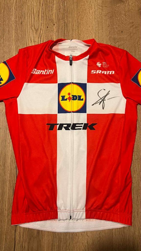 Gesigneerde wielertruitjes tvv KOTK - Mattias Skjelmose, Sport en Fitness, Wielrennen, Nieuw, Kleding, Ophalen of Verzenden