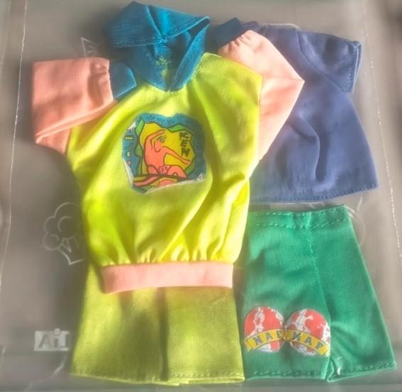 Lot vintage kledij Ken, Kinderen en Baby's, Speelgoed | Poppen, Zo goed als nieuw, Barbie, Ophalen of Verzenden