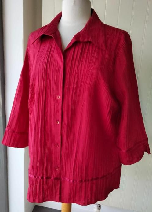 „DAMART” Nieuwe mooie rode blouse Maat: XL, Kleding | Dames, Blouses en Tunieken, Nieuw, Maat 46/48 (XL) of groter, Rood, Ophalen of Verzenden