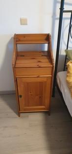 2 houten nachtkastjes IKEA, Huis en Inrichting, Ophalen, Zo goed als nieuw