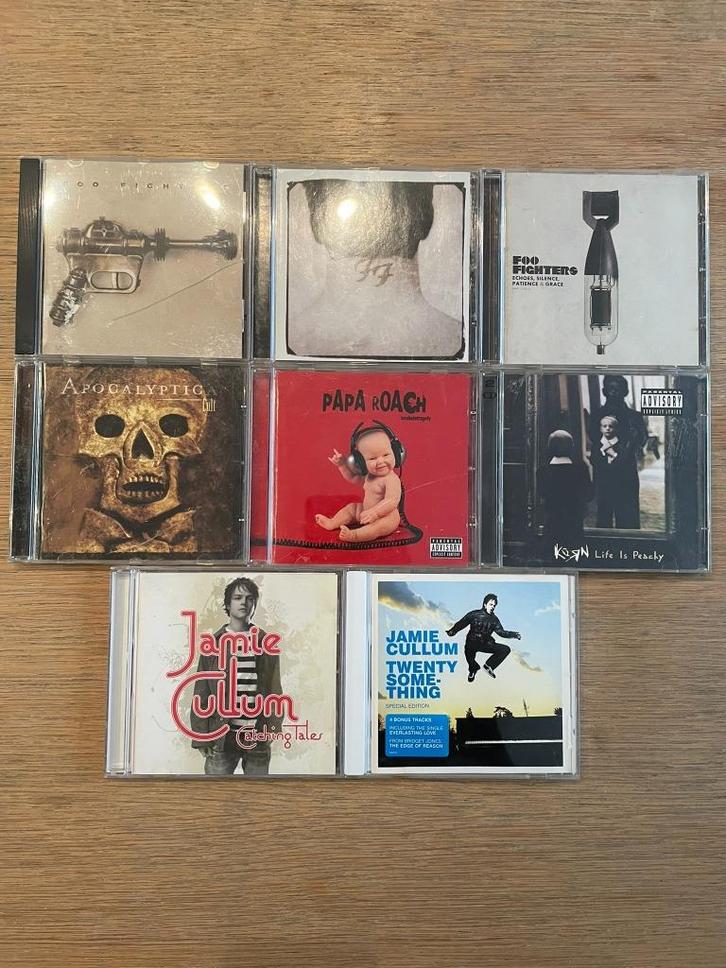 Foo Fighters, Jamie Cullum, Korn, Papa Roach,  ..., CD & DVD, CD | Pop, Utilisé, 1980 à 2000, Enlèvement ou Envoi