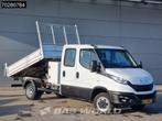 Iveco Daily 35C16 3.0L Open Laadbak Dubbel Cabine met Kist D, Euro 6, 4 cilinders, Iveco, Wit