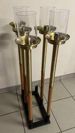 5 chandeliers de procession - 93 cm - avec support, Antiquités & Art, Antiquités | Objets religieux, Enlèvement