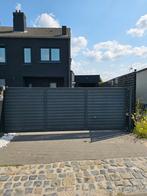 Schuifpoort met automatisatie, Tuin en Terras, Schuttingen, Ophalen, 6 meter of meer, Aluminium, 1 tot 2 meter
