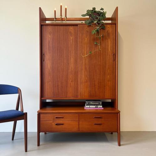 - Vintage design wandmeubel •Arne Wahl Iversen• -, Huis en Inrichting, Kasten | Overige, Ophalen of Verzenden