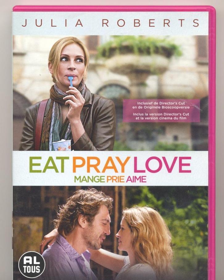 dvd eat pray love, Cd's en Dvd's, Dvd's | Drama, Zo goed als nieuw, Overige genres, Ophalen of Verzenden