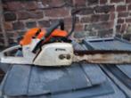 Lot de tronçonneuse STIHL 023 028 ms 200t, Enlèvement, Utilisé, Bac de ramassage