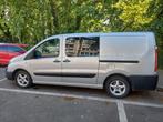 Camionnette utilitaire doublé cabine , Citroën jumpy  2.0, Auto's, Euro 5, Stof, Particulier, 6 deurs