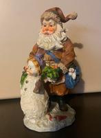 Kerstmannen beeldjes polyester, Ophalen of Verzenden, Zo goed als nieuw