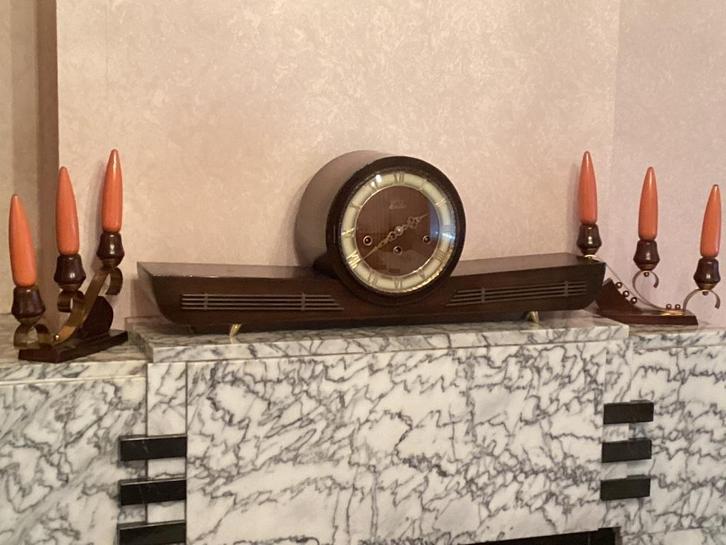 Westminster. Schouwklok., Antiek en Kunst, Antiek | Klokken, Ophalen