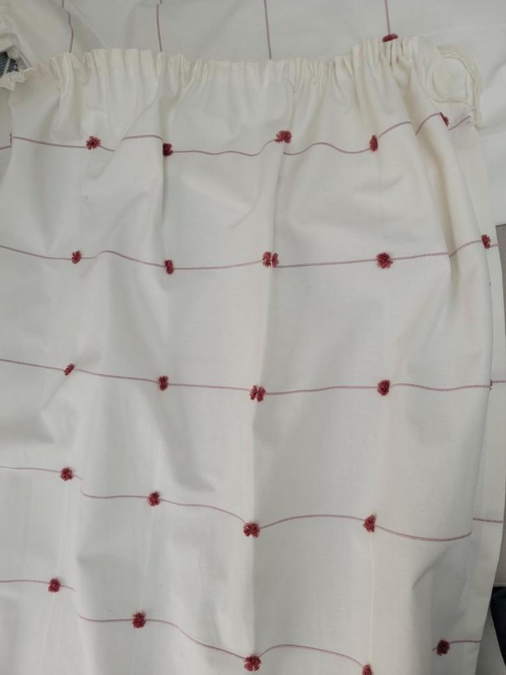 Paire jolies tentures, Huis en Inrichting, Stoffering | Gordijnen en Lamellen, Zo goed als nieuw, Ophalen