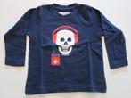 Warme t-shirt Skelet Filou & Friends (maat 3 - 98), Kinderen en Baby's, Kinderkleding | Maat 98, Jongen, Gebruikt, Ophalen of Verzenden
