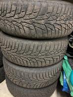 Stalen velgen 5x112 16r. Winterbanden 205/55/16, Ophalen, Velg(en), 16 inch, Winterbanden