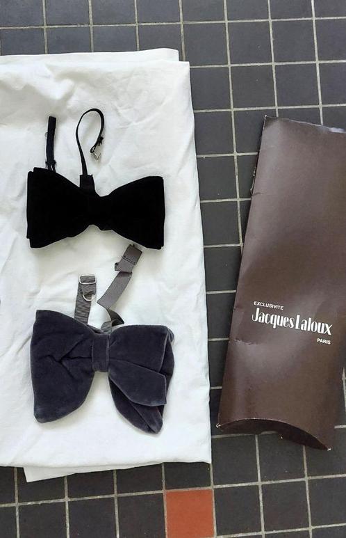 vlinderdas – gala-strik in prachtig, dik, luxueus fluweel, Kleding | Heren, Stropdassen, Nieuw, Effen, Zwart, Ophalen of Verzenden