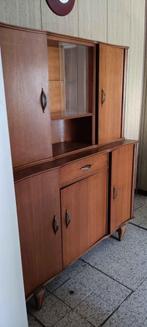Vintage retro kast, Ophalen, Gebruikt, Met deur(en)