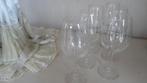 WIJNGLAZEN 6 STUKS, Huis en Inrichting, Keuken | Servies, Ophalen, Zo goed als nieuw, Glas, Glas of Glazen
