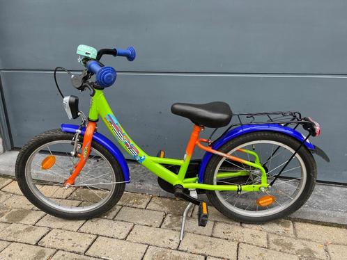 Meisjesfiets BNB 18 inch wielen, Vélos & Vélomoteurs, Vélos | Filles, Comme neuf, 18 pouces, Frein à main, Enlèvement