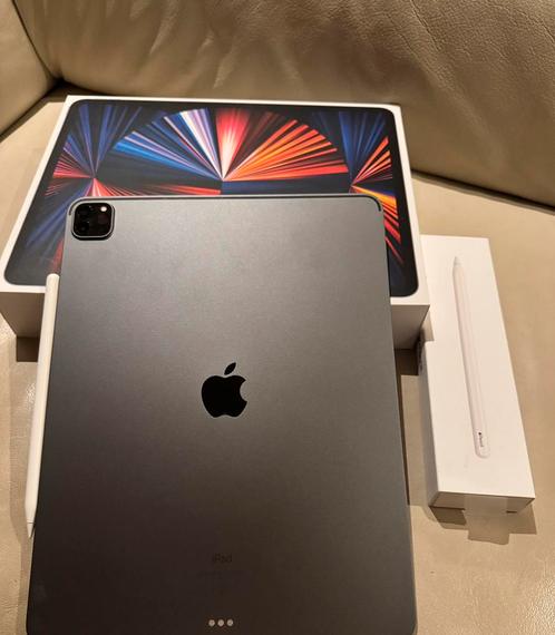 Ipad pro 13,9 inch 5e m1 512gb wifi en simkaart, Computers en Software, Apple iPads, Zo goed als nieuw, Apple iPad Pro, Wi-Fi en Mobiel internet