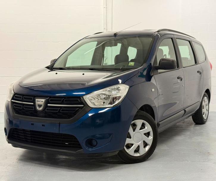 DACIA LODGY 2019 7-ZITPLAATSEN 16i EURO 6C 1ST PROPRIO CT OK, Auto's, Dacia, Bedrijf, Lodgy, ABS, Airbags, Alarm, Bluetooth, Bochtverlichting