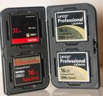 Photo > cartes mémoire C.F., Compact Flash (CF), SanDisk, 32 GB, Utilisé