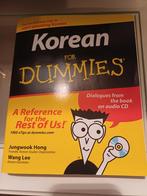 Korean for dummies, met CD, Enlèvement ou Envoi, Comme neuf