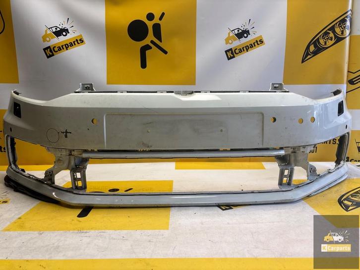 VW Polo V GTI Lift 6C 14-17 voorbumper origineel 6C0807221H, Auto-onderdelen, Carrosserie, Bumper, Volkswagen, Gebruikt