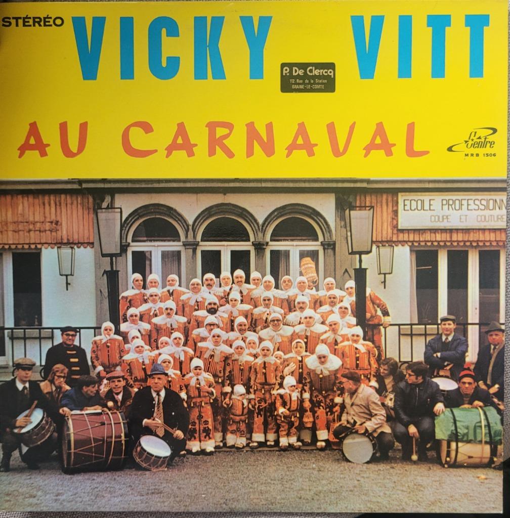 Vinylalbum Vicky Vitt tijdens het carnaval, Ophalen, Gebruikt, 12 inch