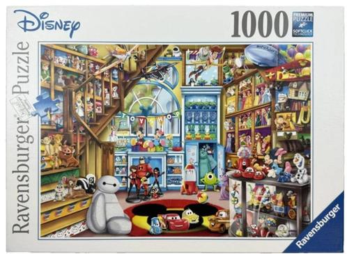 Disney Ravensburger Puzzel 1000 de speelgoedwinkel compleet, Hobby en Vrije tijd, Denksport en Puzzels, Zo goed als nieuw, Verzenden