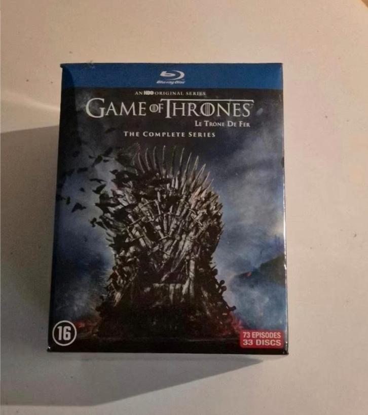 Game of Thrones blu ray boxset. Volledige reeks., CD & DVD, Blu-ray, Comme neuf, TV & Séries télévisées, Coffret, Enlèvement ou Envoi