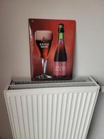 Kriek Boon metalen plaat, Verzamelen, Ophalen of Verzenden, Zo goed als nieuw