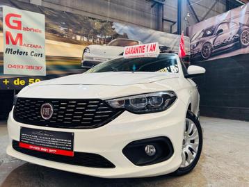Fiat Tipo 1.4i Lounge/Navi/Airco/12 maanden garantie, Auto's, Voorwielaandrijving, 4 cilinders, Wit, Bedrijf