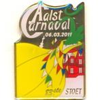 Carnaval Aalst pin 2011, Verzamelen, Speldjes, Pins en Buttons, Ophalen of Verzenden
