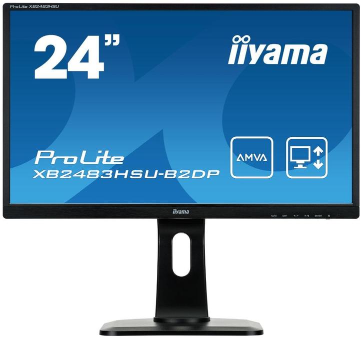 Neuf - Ecran iiyama 23.8" LED - ProLite XB2483HSU-B2DP, Computers en Software, Monitoren, Nieuw, DisplayPort, HDMI, Gaming, LED