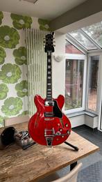 Gitaar Epiphone ES-355, sixties cherry, Muziek en Instrumenten, Ophalen, Zo goed als nieuw, Hollow body, Epiphone