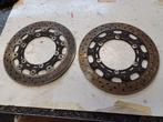 yamaha r6 model '99-'02 set voorste remschijven 5mm dik, Ophalen of Verzenden, Gebruikt