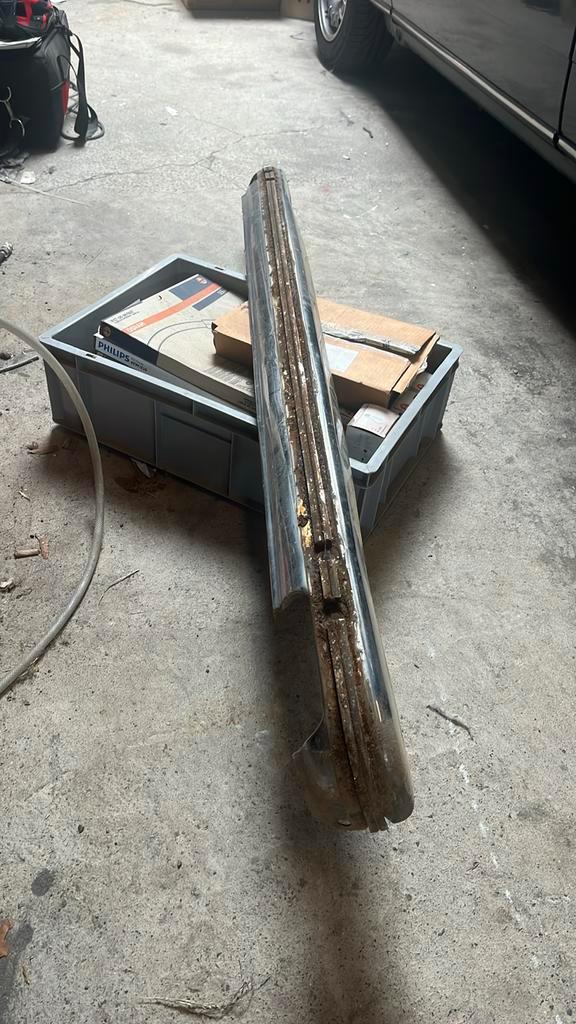 W123 T-model achterbumper, Auto-onderdelen, Carrosserie, Bumper, Mercedes-Benz, Achter, Gebruikt, Ophalen