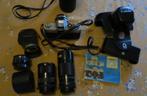 Canon FT QL + 3lenzen + 2x convertor + behuizingen = perfect, Audio, Tv en Foto, Ophalen of Verzenden, Zo goed als nieuw, Canon