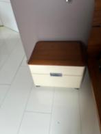 Lot de 2 chevets de nuit, Maison & Meubles, Chambre à coucher | Tables de chevet, Comme neuf, Enlèvement, Autres matériaux, 45 à 65 cm