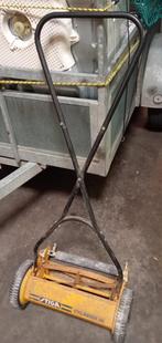 vintage oude handgrasmaaier duwmaaier tiga cylinder 36, Ophalen