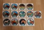 Pinti ijs - oude vintage stickers met paarden, Verzamelen, Ophalen of Verzenden, Zo goed als nieuw, Overige typen