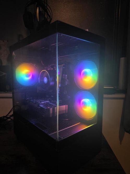 🐟FishTank RTX 3050 Game PC🎮, Computers en Software, Desktop Pc's, Nieuw, 4 Ghz of meer, SSD, 16 GB, Met videokaart, Met monitor