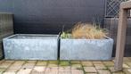 Boîtes à fleurs en zinc par pièce, Jardin & Terrasse, 30 à 60 cm, Enlèvement, Utilisé, 60 à 100 cm