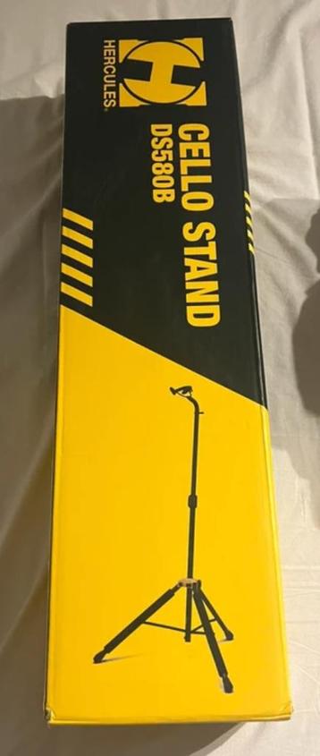 Stand pour violoncelle DS580B Hercules, Musique & Instruments, Pieds, Envoi, Neuf, Pied pour instrument, Violoncelle